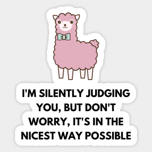 Infj Silently Judging Sticker